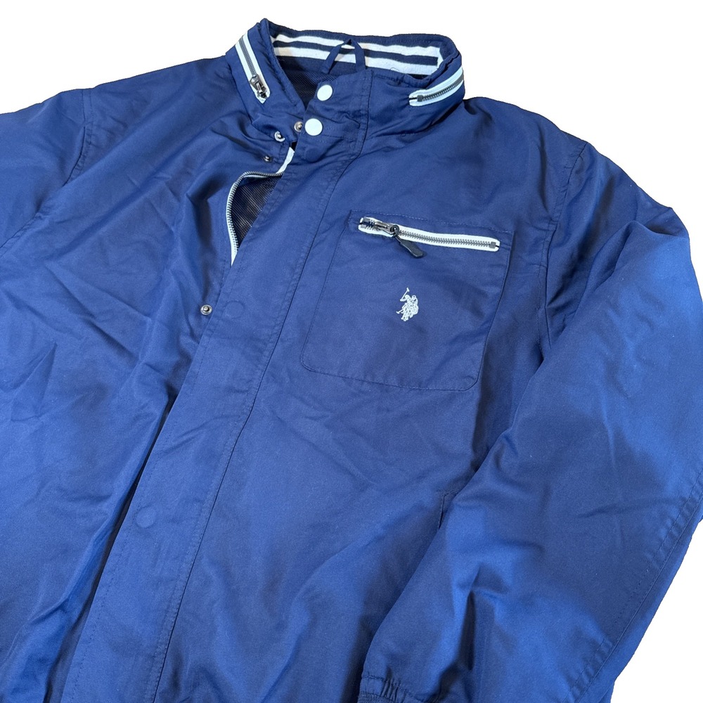 US Polo ASSN. Jacket Size XXL Pony Logo Full Zip Sport LIGHT WEIGHT
